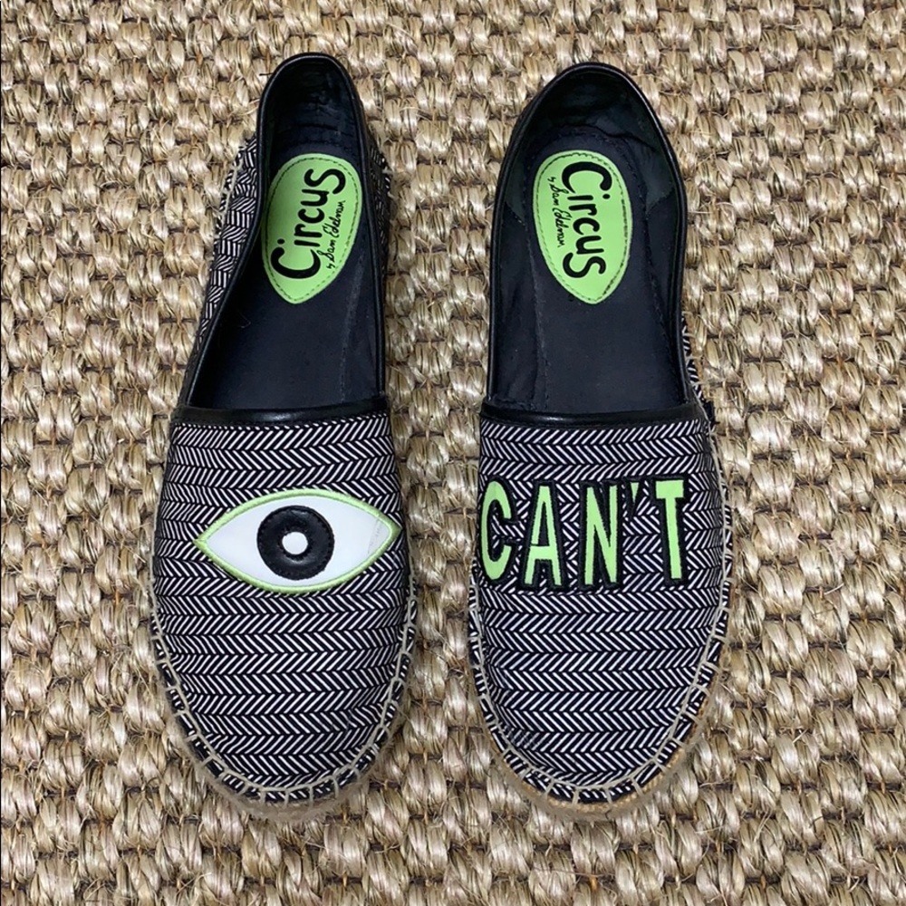 Sam Edelman “I Can’t” Espadrilles (Eye Can’t)